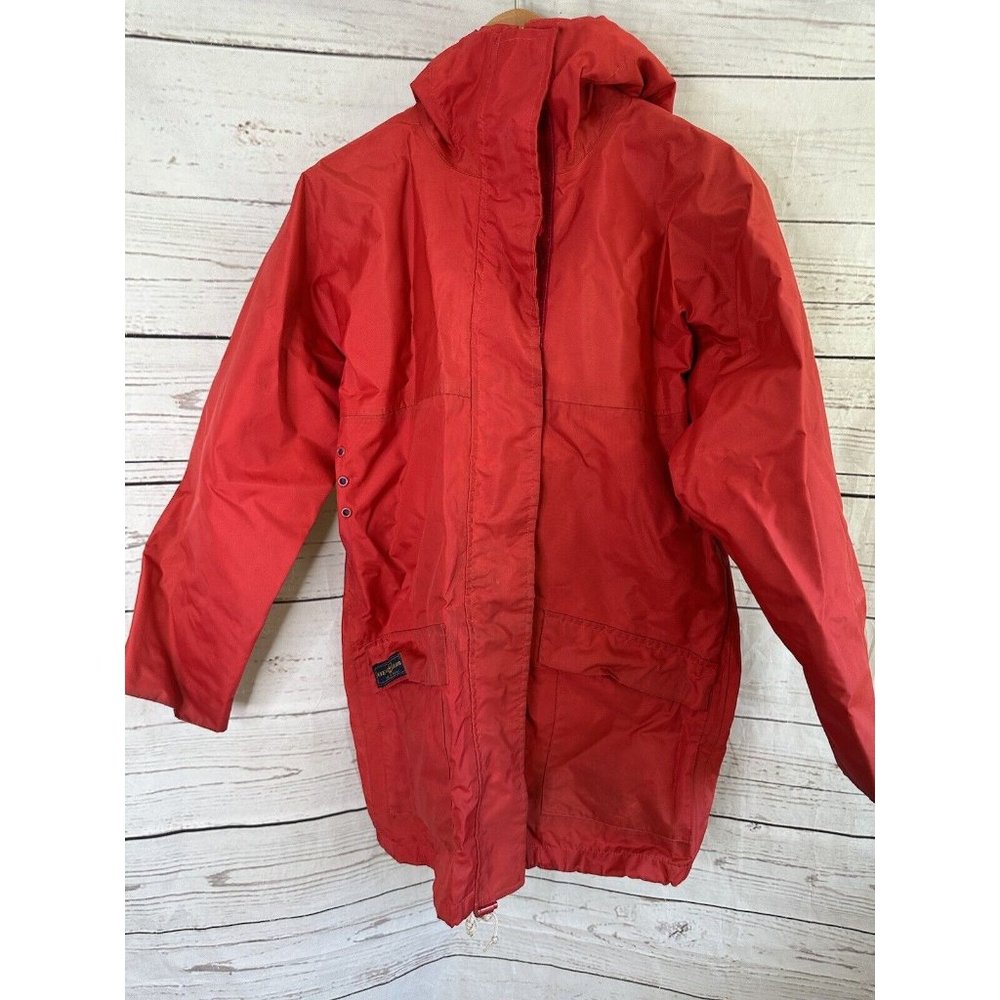 Henri-Lloyd Marine Sailing Breathing Nylon BR1 Ocean Red Jacket Small Women